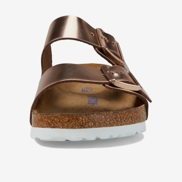 Birkenstock Arizona BS Chrome Soft Footbed Womens Size 6 Brand New With Tags - Picture 5 of 16